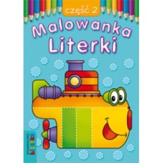 Malowanka literki 3-6 lat Część 2, Wydawnictwo Literka