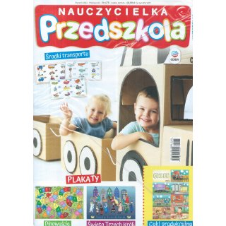 Nauczycielka Przedszkola nr 175 1/2022 Środki transportu.