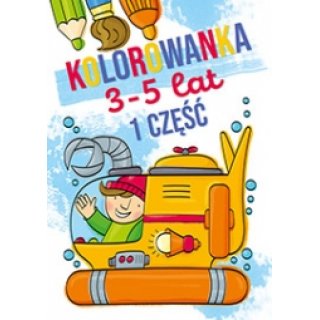 Kolorowanka 3-5 lat Część 1, Wydawnictwo Literka