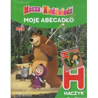 Masza i Niedźwiedź MOJE ABECADŁO 8 HACZYK