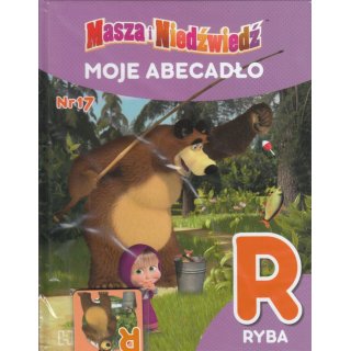 Masza i Niedźwiedź MOJE ABECADŁO 17 RYBA