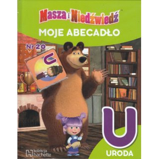 Masza i Niedźwiedź MOJE ABECADŁO 20 URODA