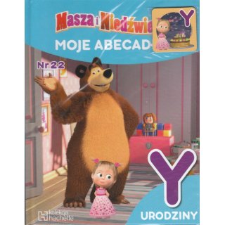 Masza i Niedźwiedź MOJE ABECADŁO 22 URODZINY