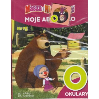 Masza i Niedźwiedź MOJE ABECADŁO 15 OKULARY
