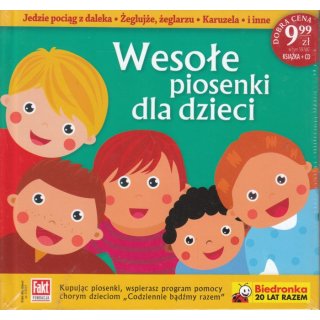 Wesołe piosenki dla dzieci na CD