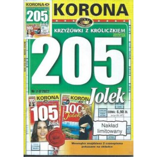 205 Jolek Krzyżówki z króliczkiem Korona 7-8/2022
