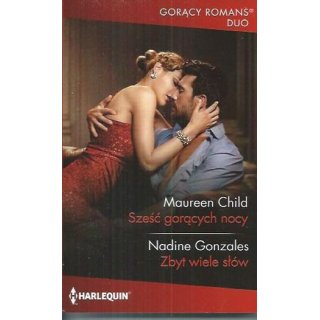 Harlequin Gorący Romans Duo 1252 Sześć gorących nocy +...