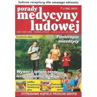Porady medycyny ludowej 7/2022 nr 136