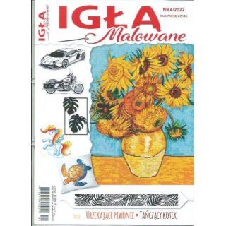 Igłą Malowane 4/2022 - Urzekające piwonie