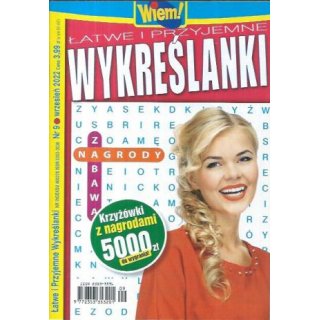 Łatwe i przyjemne wykreślanki Wiem 9/2022