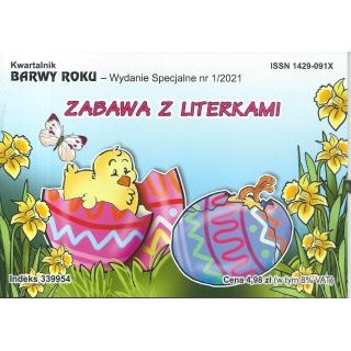 Zabawa z literkami Barwy roku Kwartalnik 1/2021