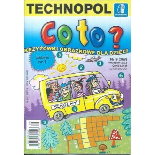 Co to? Krzyżówki obrazkowe dla dzieci 9/2022