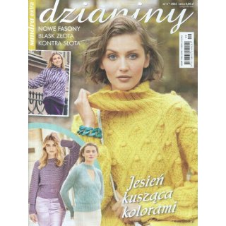 Sandra Extra Dzianiny 4/2022 Jesień kusząca kolorami