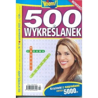 500 wykreślanek Wiem 10/2022