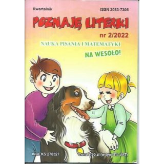 Poznaję literki nauka pisania i matematyki na Wesoło Kwartalnik 2/2022