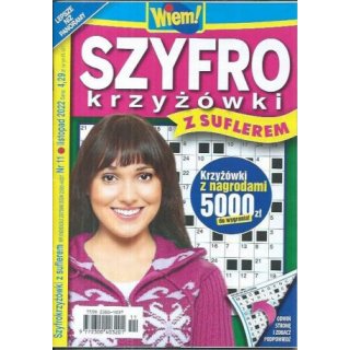 Szyfro Krzyżówki z suflerem 11/2022