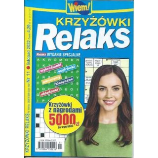 Krzyżówki Relaks Wiem 11/2022