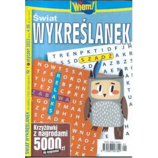 Świat wykreślanek Wiem 1/2023