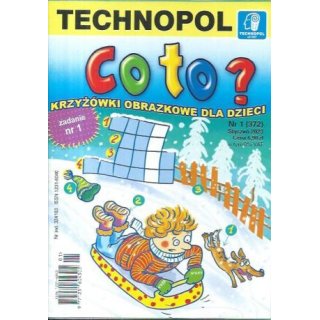 Co to? Krzyżówki obrazkowe dla dzieci 1/2023