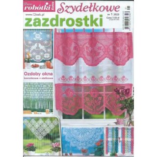 Diana Robótki Extra 1/2023 Szydełkowe zazdrostki 