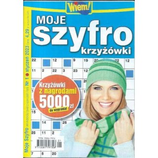 Moje Szyfro krzyżówki Wiem 1/2023