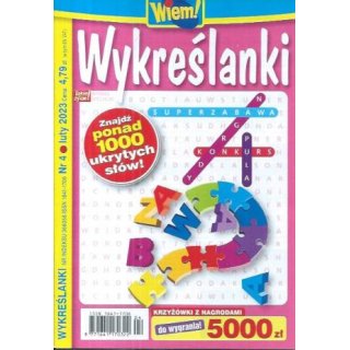 Wykreślanki Wiem 4/2023