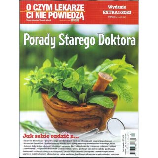 O czym lekarze Ci nie powiedzą Extra 1/2023