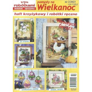 Kram z robótkami dodatek specjalny 2/2023 Pomysły na Wielkanoc