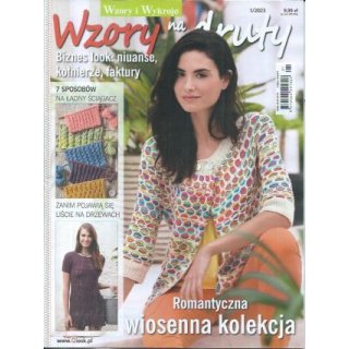 Wzory i Wykroje 1/2023 Wzory na druty
