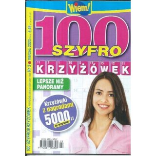 100 Szyfro Krzyżówek Wiem 3/2023