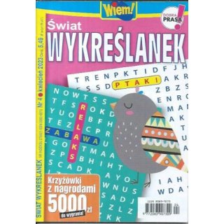 Świat wykreślanek Wiem 4/2023