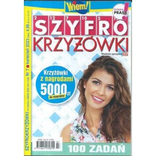 Szyfro krzyżówki Wiem 7/2023