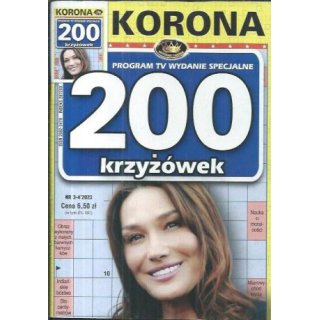 200 krzyżówek Program TV WS Korona 3-4/2023