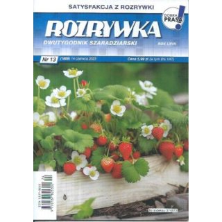 Rozrywka dwutygodnik szaradziarski 13/2023