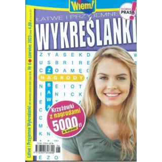 Łatwe i przyjemne wykreślanki Wiem 6/2023