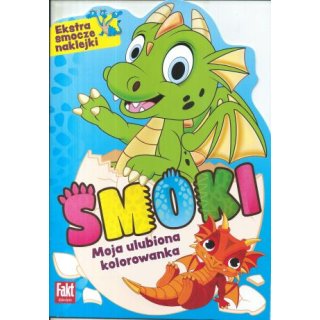 Smoki moja ulubiona kolorowanka Fakt dzieciom 1/2023