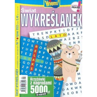 Świat wykreślanek Wiem 7/2023