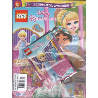 LEGO Disney KSIĘŻNICZKA 1/2022 KOPCIUSZEK ze szczotką do włosów