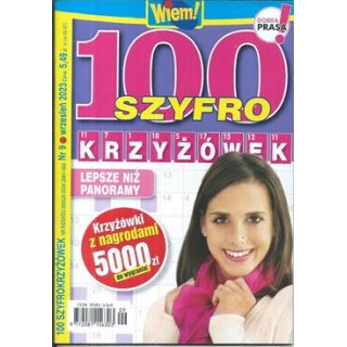 100 Szyfro Krzyżówek Wiem 9/2023