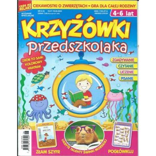 Krzyżówki Przedszkolaka 6/2023 