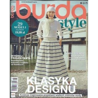 Burda Style 8/2023 Klasyka dsignu