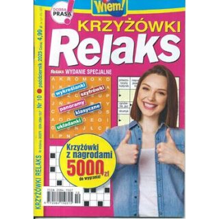 Krzyżówki Relaks Wiem 10/2023