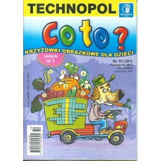 Co to? Krzyżówki obrazkowe dla dzieci 10/2023