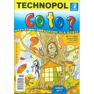 Co to? Krzyżówki obrazkowe dla dzieci 11/2023