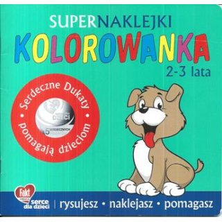 Kolorwoanka 2-3 lata Fakt fundacja 1/2017