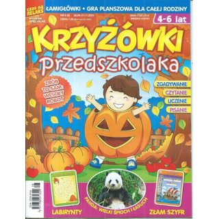 Krzyżówki Przedszkolaka 8/2023