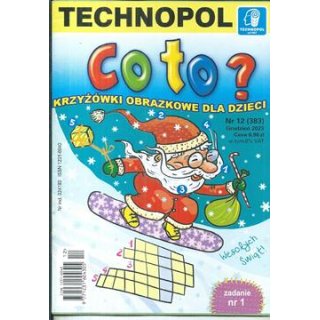 Co to? Krzyżówki obrazkowe dla dzieci 12/2023