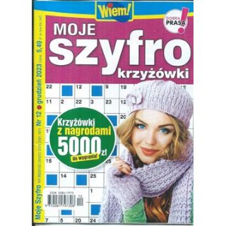 Moje Szyfro krzyżówki Wiem 12/2023