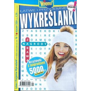 Łatwe i przyjemne wykreślanki Wiem 1/2024