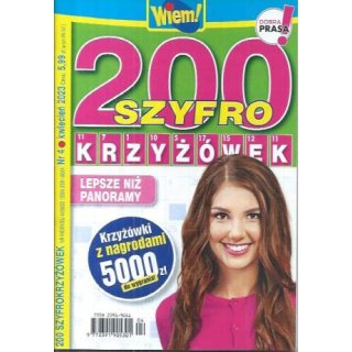 200 szyfro krzyżówek Wiem 4/2023